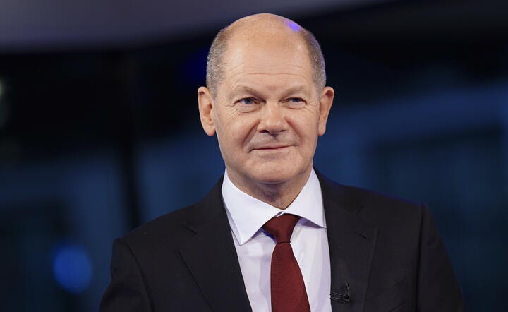 Nowy kanclerz Niemiec Olaf Scholz / autor: PAP/EPA/Jens Krick / POOL