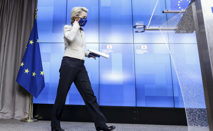 przewodnicząca Komisji Europejskiej Ursula von der Leyen / autor: fotoserwis PAP