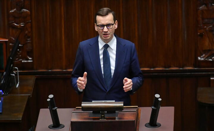 premier Mateusz Morawiecki / autor: fotoserwis PAP