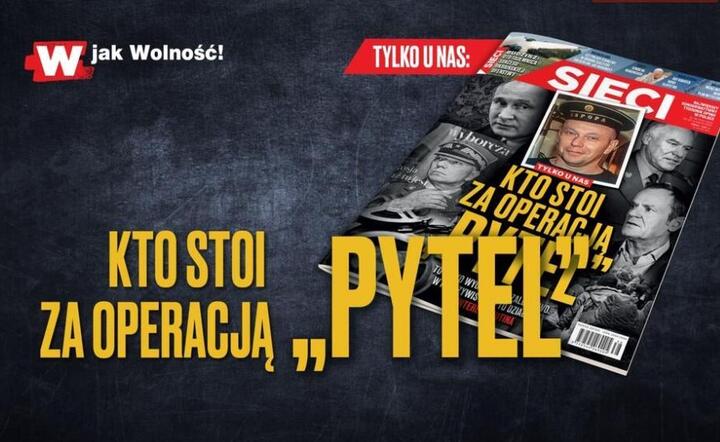 Okładka tygodnika Sieci  / autor: Fratria 