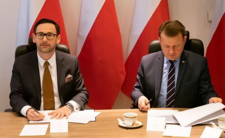 Podpisanie dokumentów w MON / autor: PKN Orlen