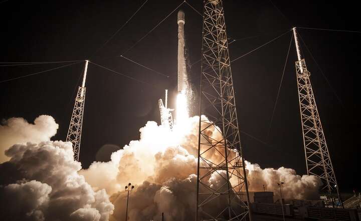 Start rakiety Falcon firmy SpaceX. ZDJĘCIE ARCHIWALNE / autor: Pixabay