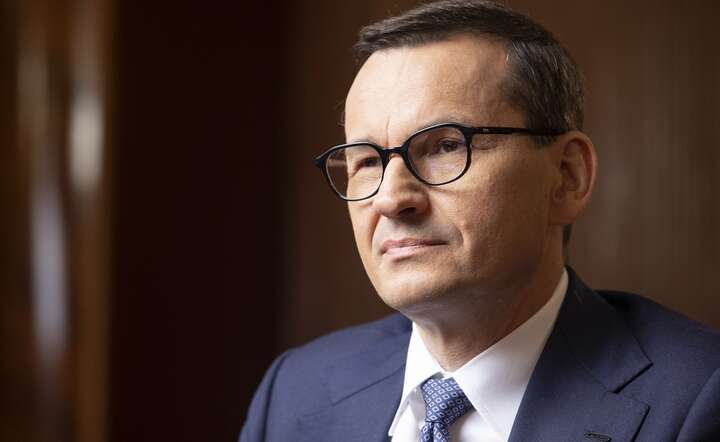 Zarzuty wobec premiera Mateusza Morawieckiego dotyczą tzw. wyborów kopertowych z 2020 r. / autor: Fratria / Andrzej Wiktor