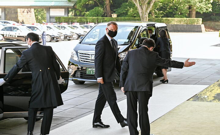 Andrzej Duda w Tokio / autor: PAP/EPA
