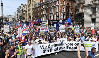 „Exit from Brexit” na ulicach Londynu