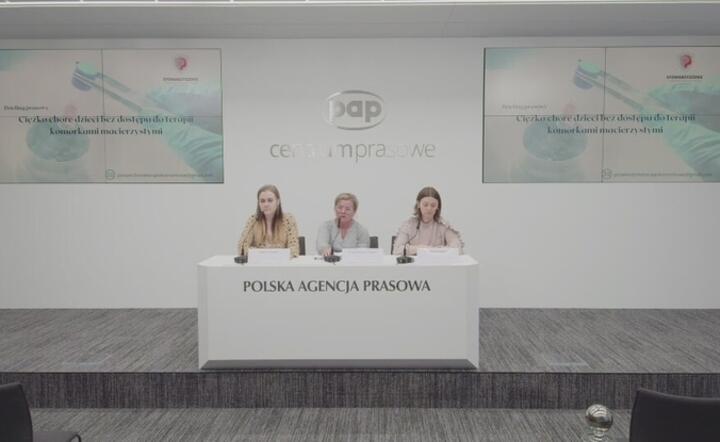 briefing prasowy / autor: pap