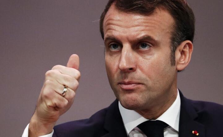 Emmanuel Macron / autor: PAP/EPA/GUILLAUME HORCAJUELO / POOL