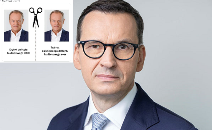 Były premier Mateusz Morawiecki / autor: Fratria