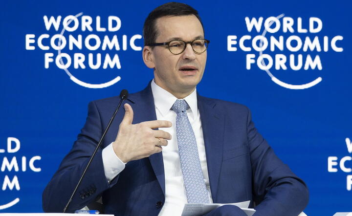 Premier Mateusz Morawiecki/Davos / autor: PAP/EPA/GIAN EHRENZELLER