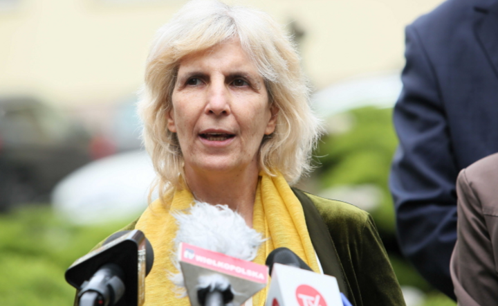 Przedstawicielka WHO w Polsce dr Paloma Cuchi podczas konferencji prasowej, 18.05 / autor: PAP/Tomasz Wojtasik