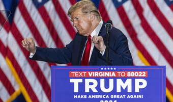 Trump idzie jak burza