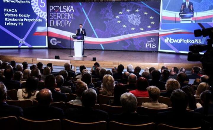 Konwencja PiS / autor: PAP/Artur Reszko