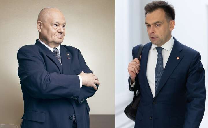 W końcu 2025 r. doszło spotkania prezesa NBP Adama Glapińskiego oraz ministra finansów i gospodarki Andrzeja Domańskiego / autor: Fratria / Andrzej Wiktor x 2