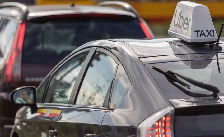 Uber jest obecny także w Warszawie  / autor: Andrzej Wiktor/Fratria