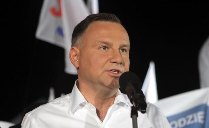 Prezydent Andrzej Duda / autor: Fratria