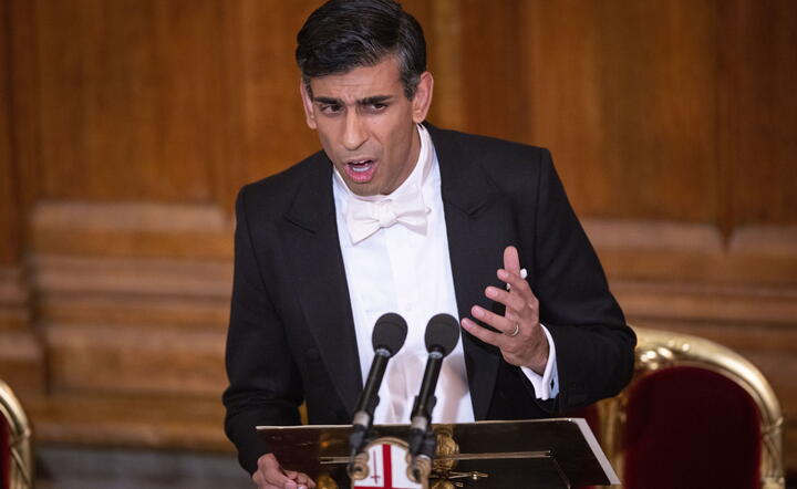 brytyjski premier Rishi Sunak / autor: PAP/EPA/TOLGA AKMEN