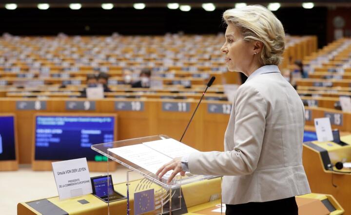 Ursula Von Der Leyen / autor: PAP/EPA/OLIVIER HOSLET / POOL