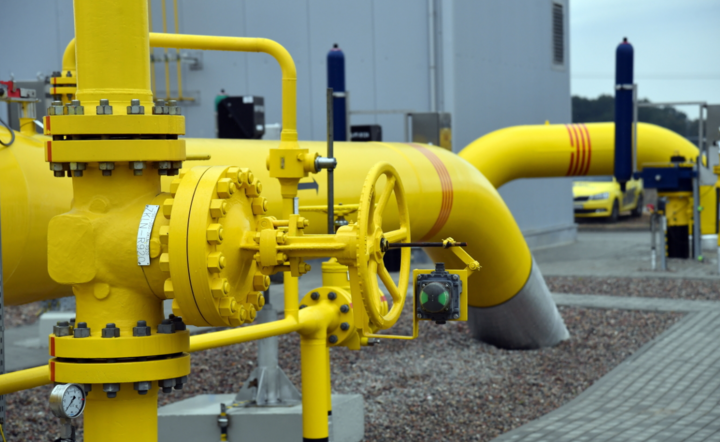 Tłocznia gazu Goleniów, przed uroczystym otwarciem gazociągu Baltic Pipe / autor: PAP/Marcin Bielecki