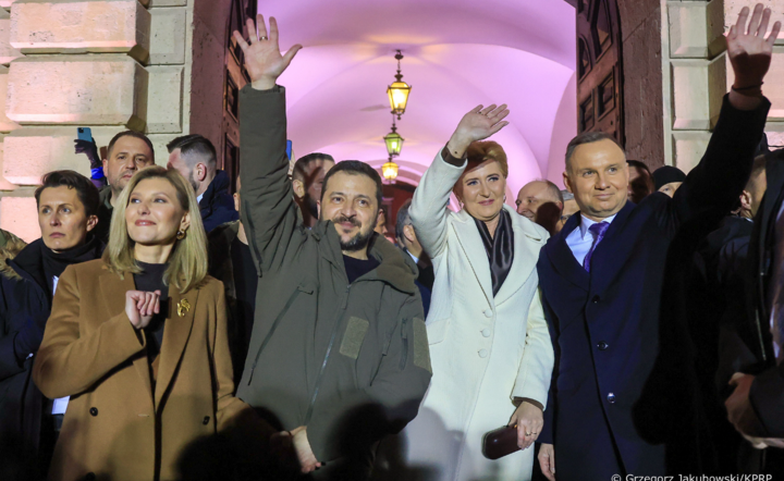Zełeński w Warszawie / autor: Kancelaria Prezydenta