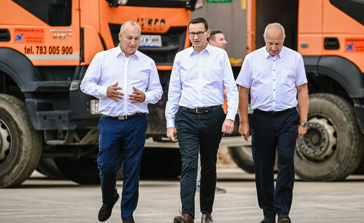 Mateusz Morawiecki w Kwidzynie / autor: PAP