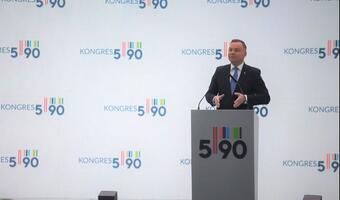 Kongres 590: Prezydent: Chcemy, żeby Rzeczpospolita stawała się państwem coraz mocniejszym