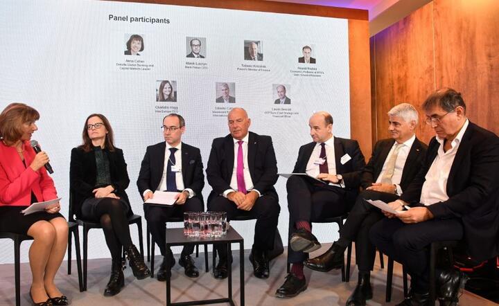 Debata podczas 50. Światowego Forum Gospodarczego w Davos / autor: PAP/Radek Pietruszka