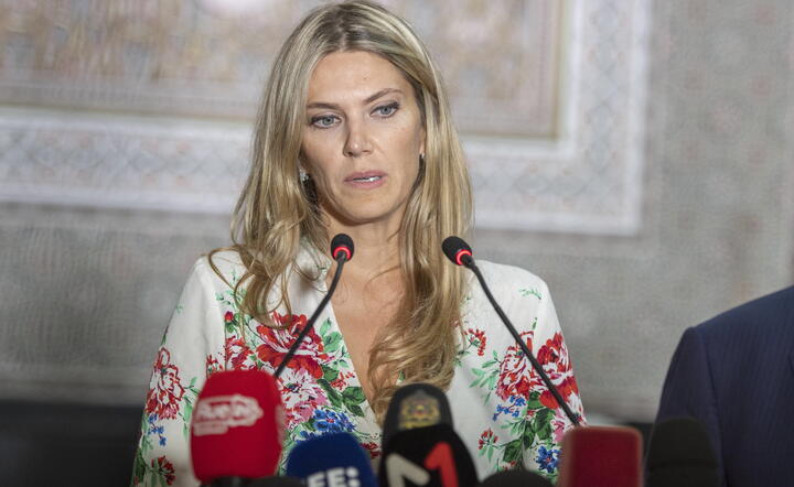 Eva Kaili. 10 października 2022 r., Maroko / autor: PAP/EPA