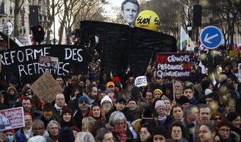 Francja: protesty ogarnęły nawet prowincję