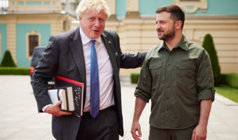 Boris Johnson składa niezapowiedzianą wizytę w Kijowie dzień po przywódcach UE!