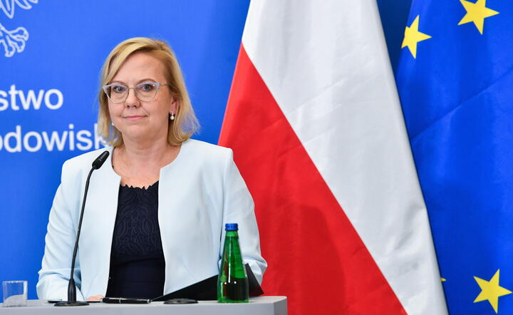 Minister klimatu i środowiska Anna Moskwa / autor: PAP/Radek Pietruszka