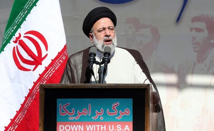 prezydent Iranu Ebrahim Ra’isi / autor: PAP/EPA