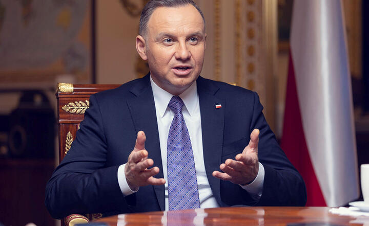 Prezydent Andrzej Duda / autor: Fratria