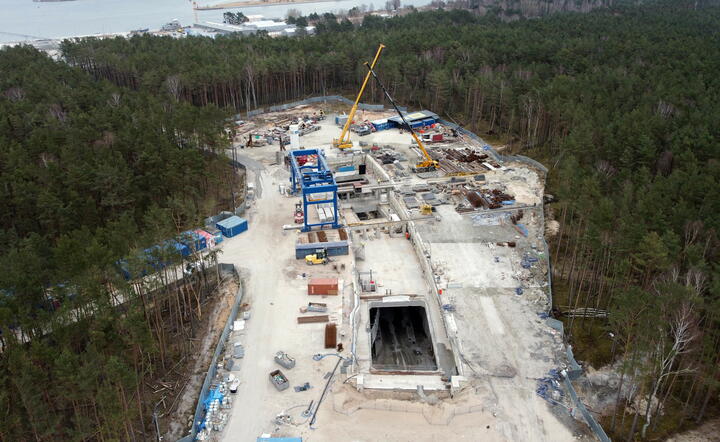 Tunel w Świnoujściu w połowie 2023 r.