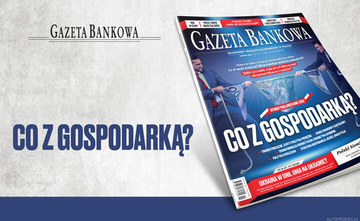 Okładka Gazety Bankowej / autor: Fratria