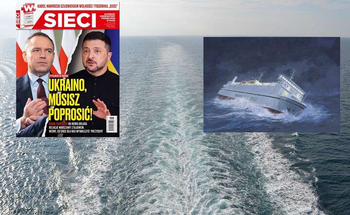 Zatonięcie promu "Jan Heweliusz" w 1993 r. to jedna najbardziej tajemniczych katastrof w historii Polski. Nz. obraz Grzegorza Nawrockiego "Zatonięcie promu JAN HEWELIUSZ" / autor: Pixabay / Fratria / materiały prasowe Narodowe Muzeum Morskie w Gdańsku, www.nmm.pl