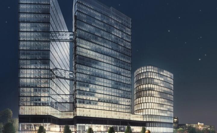 Wizualizacja The Warsaw Hub, fot. materiały prasowe Ghelamco, zdjęcia w tekście: materiały prasowe
