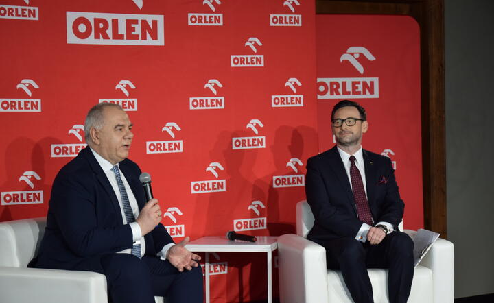 Wicepremier i Minister Aktywów Państwowych Jacek Sasin i Daniel Obajtek / autor: Fratria