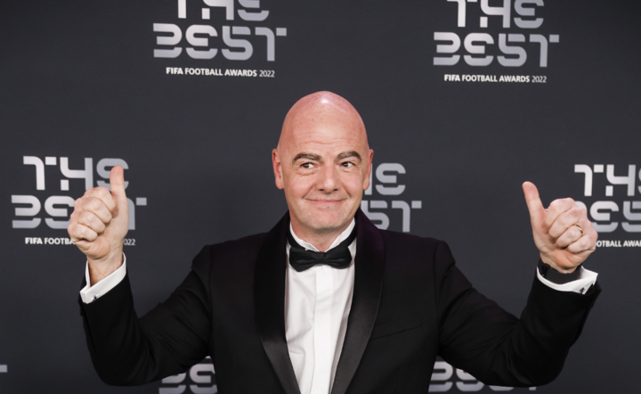 Gianni Infantino / autor: PAP/EPA/YOAN VALAT