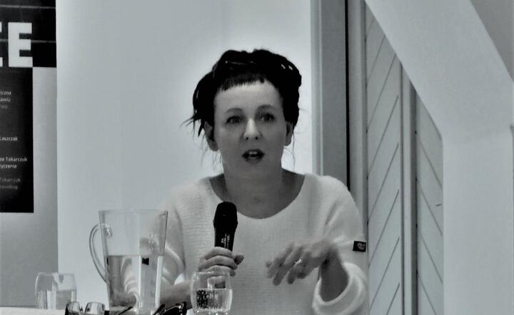Olga Tokarczuk / autor: fot. Tomasz Leśniowski/Wikimedia Commons