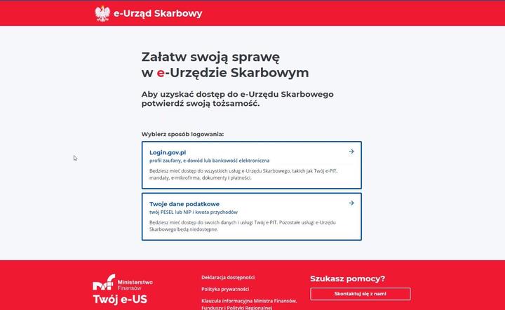 Ruszył e-urząd skarbowy / autor: Materiały prasowe