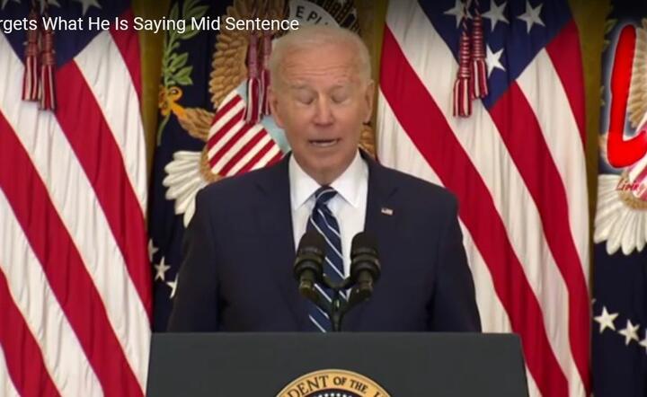 Joe Biden - czy na pewno wie gdzie jest? / autor: fot. YouTube