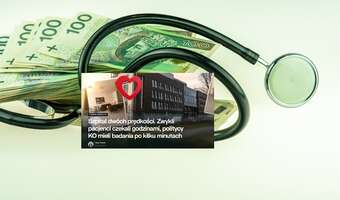 Lekarz-milioner i szybka ścieżka w szpitalu dla polityków KO