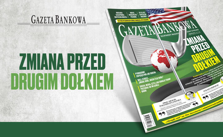 Okładka Gazety Bankowej / autor: Fratria