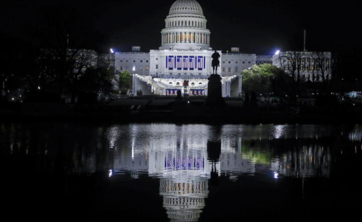 Budynek Kapitolu USA, fot. PAP/EPA/TANNEN MAURY 