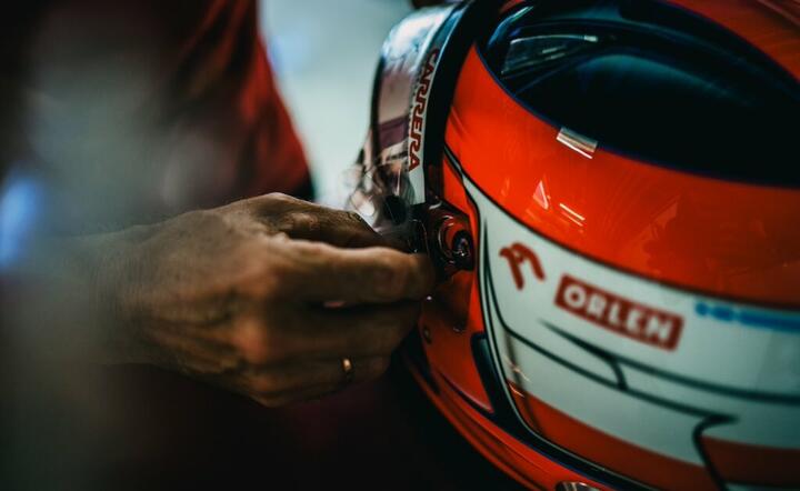 Kask Alfa Romeo Racing / autor: Twitter/alfaromeoracing