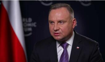Prezydent Duda dla CNN: 300 mld dol. na odbudowę Ukrainy z rosyjskich portfeli