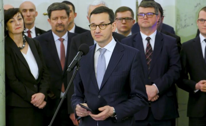 Mateusz Morawiecki obejmuje urząd premiera, 11.12 2017 r. / autor: Mateusz Morawiecki/ Facebook