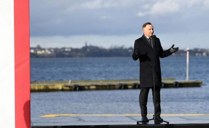 Prezydent Andrzej Duda / autor: PAP/Adam Warżawa