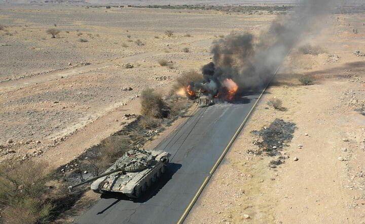 YEMEN HOUTHIS USA ISRAEL CONFLICT / autor: PAP/EPA/HOUTHIS MEDIA CENTER / HANDOUT