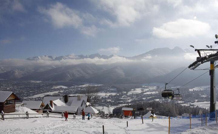 Widok na Zakopane i Tatry z Gubałówki / autor: Pixabay